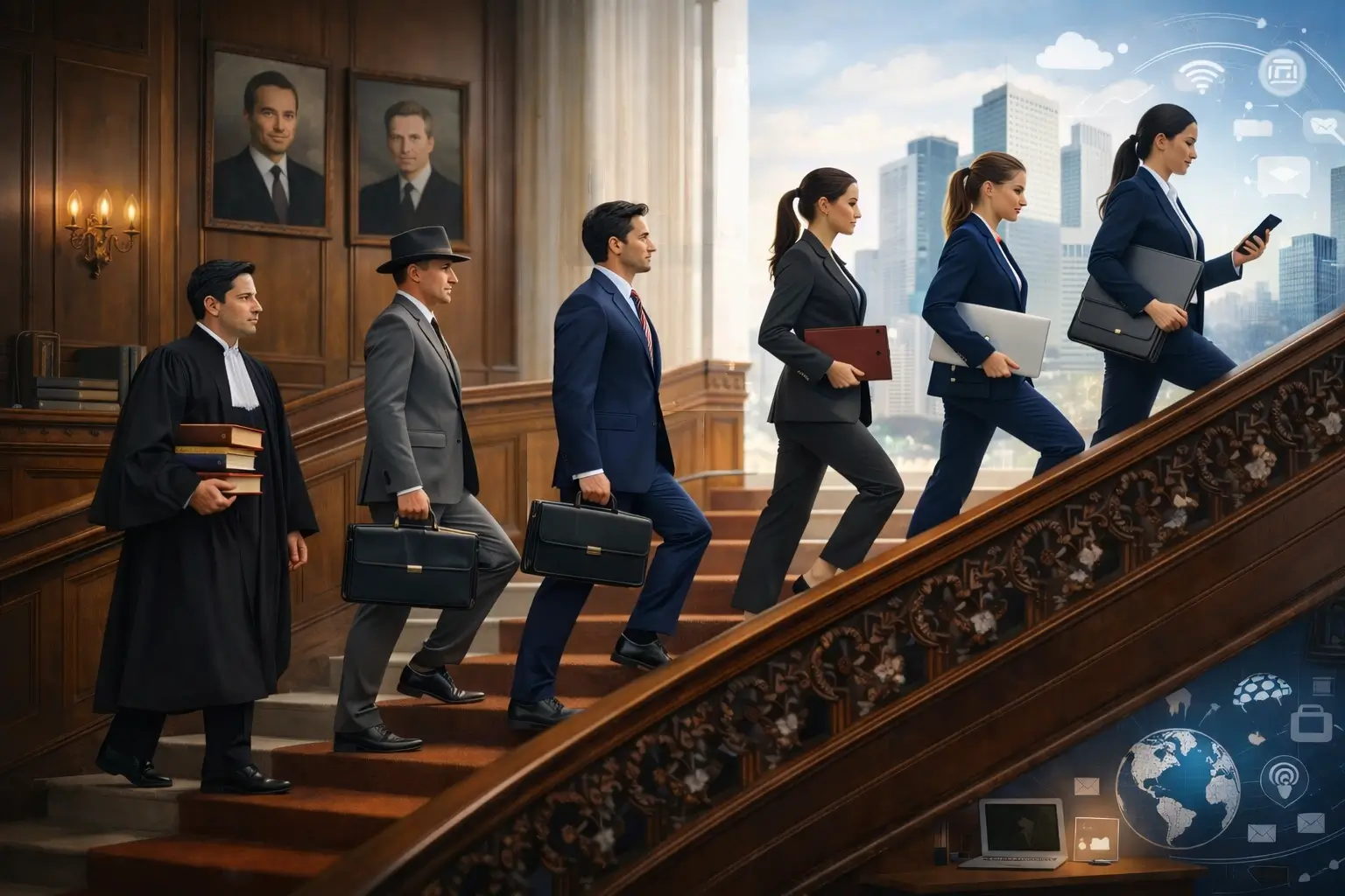 De la Libération à la réinvention : évolution de l’avocat depuis 1945